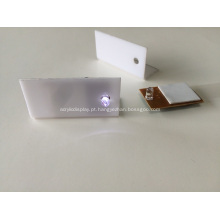Exposição acrílica com módulo do diodo emissor de luz, etiqueta acrílica do preço da caixa do diodo emissor de luz, caixa acrílica conduzida para o preço